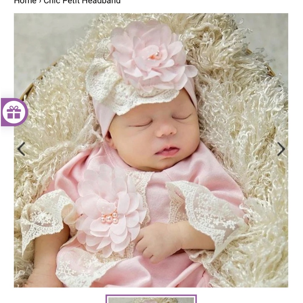 Adorable Haute Baby outfit